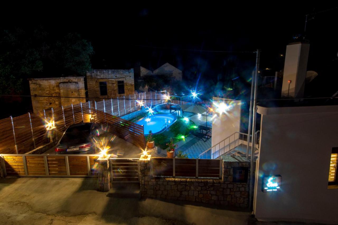 Casa Christina-Luxury Villa キサモス エクステリア 写真